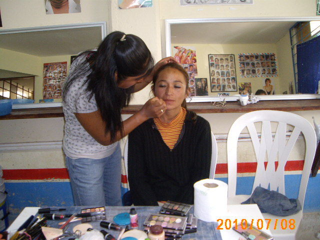 maquillaje en Cecim chalcatongo